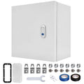 Outdoor Electrical Box 16x16x8 NEMA 4X IP66 Waterproof Junction Box - size: 16 x 16 x 8''