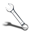 zhax 1/2" SAE Stubby Combination Wrench, 12 Point Box End, 15 Degree Offset Design, Mirror Polish Finish, Forged CR V Steel, Hand Tools for Mechanics, Ideal for Auto and Home Repair - size: 1/2"