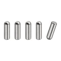 uxcell 6x15mm Dowel Pins, 5pcs 304 Stainless Steel Round Head Flat Chamfered End Dowel Pin Bunk Bed Pins Shelf Pegs Support Shelves Fasten Elements - size: 6x15mm