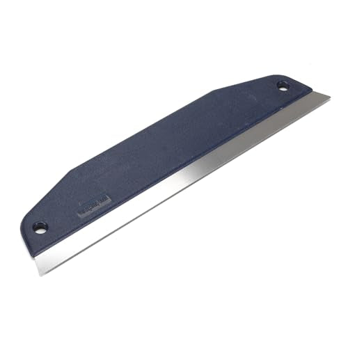 Edward Tools Paint Trim Guard - 12” Stainless Steel Paint Edger Blade is Perfect Size for Painting - Works for Cutting Guide - Ideal Thickness for Precision Painting