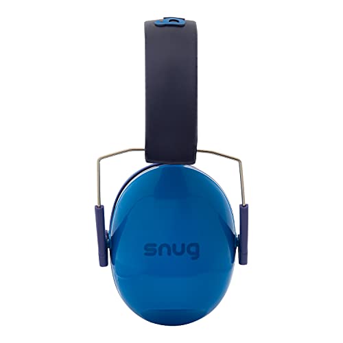 Snug Kids Earmuffs – Noise Reduction for Toddlers & Children – Adjustable, Lightweight, Foldable, Soft & Comfortable - Blue