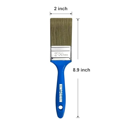 King Origin 2 Inch Paint Brushes, 3 PCS Versatile Paint Brush Set - color: 3 Pack, 2 Inch