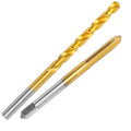 M5 x0.8 Tap and 4.2mm Drill Bit,M2 HSS Metric Threading Drill and Tap Set - size: M5 x0.8 Tap & 4.2mm Drill