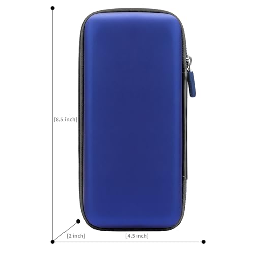 iMangoo Travel Essential Electronics Organizer Charger Case Carrying Pouch - color: Blue, size: Large