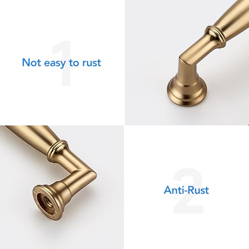 HOME EDIT Champagne Bronze Cabinet Handles 3 Inch Pulls 20 Pack - color: Champagne Bronze, size: 3 inches Hole Center