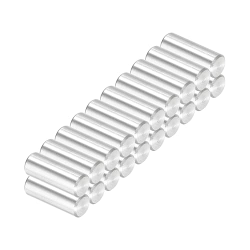 PATIKIL 50pcs Dowel Pins M3 x 8mm Stainless Steel Round Chamfered Head Shelf Support Peg Pin Rod for Support Shelves Furniture Device - size: M3 x 8mm