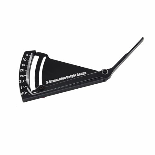 Aluminum RC Car 3–42mm Ride Height Gauge for 1/10 On-Road RC Cars