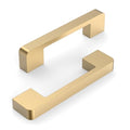 Champagne Bronze Cabinet Pulls and Handles, 3.75 Inch, 10 Pack - color: Champagne Bronze, size: 3.75"/96MM Hole Center