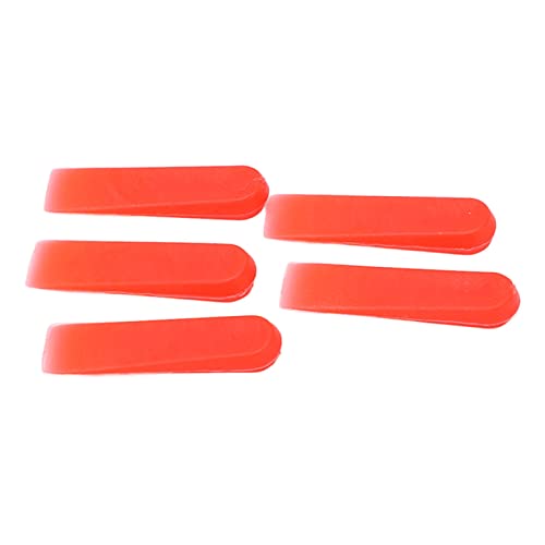 1000PCS Tile Leveling Wedges 0.2in PE Red Wear Resistant Tiles Leveler Spacers, Quick Leveling Tile Wedge Inserts Spacers for Ceramic Tile Decoration