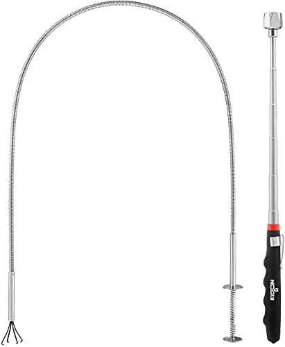NoCry Premium Tool Set — Magnetic Claw Grabber and Telescopic Pickup Stick - style: Set A - Claw and Pick-up Tool