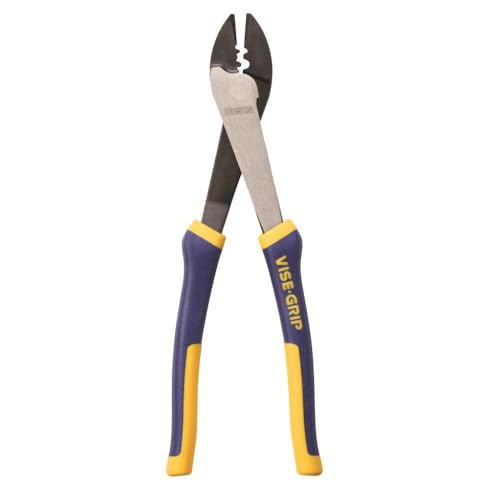 IRWIN 2078310 Vise-Grip forged Wire Crimper with ProTouch Grips, 10-Inch