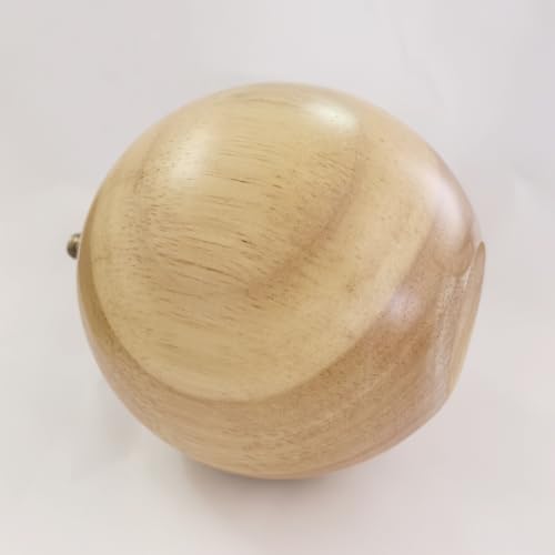 Solid Wood Sofa Replacment Parts 4 Inch Round Ball Shape Furniture Legs for Sofa Couch Ottoman Loveseat Cabinet Legs Furniture Feet Set of 4 (Natural) - color: Natural