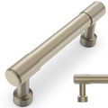 10 Pack 3 Inch(76mm) Kitchen Cabinet Handles Champagne Bronze Cabinet Pulls Drawer Pulls Solid Cabinet Hardware - color: Champagne Bronze, size: 3'' Hole Center(76mm)