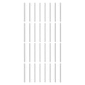 uxcell 128Pcs M2 x 40mm Dowel Pin, 304 Stainless Steel Cylindrical Dowel Pins, Shelf Support Pegs Rod Fastener for Cabinet Furniture DIY Installation Industry Mechanical - size: M2 x 40mm