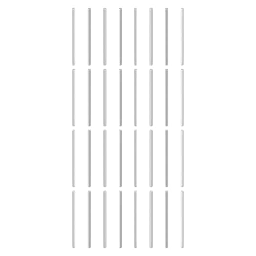 uxcell 128Pcs M2 x 40mm Dowel Pin, 304 Stainless Steel Cylindrical Dowel Pins, Shelf Support Pegs Rod Fastener for Cabinet Furniture DIY Installation Industry Mechanical - size: M2 x 40mm