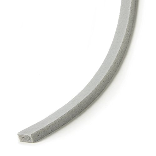 Frost King V734H Vinyl Foam Tape - Closed Cell - Moderate Compression, 3/4" W, 1/2" Thick, 10' L, Grey,Gray - size: Pack of 1, style: 3/4"W,1/2"T,10'L,Grey