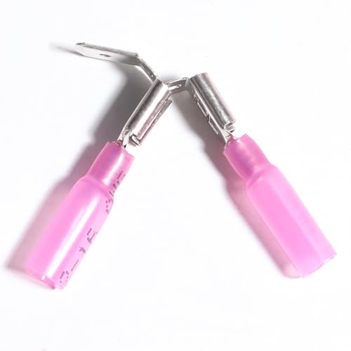 Heat Shrink Piggyback Spade Connectors Terminals Disconnect Kit