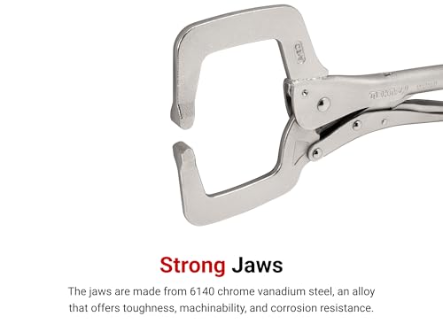 TEKTON 11 Inch Locking C-Clamp | CLC10011 - size: 11 in., style: Locking C-Clamp