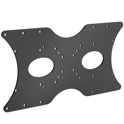 Black VESA TV Mount Adapter Plate Bracket
