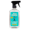 Aunt Fannie's All Purpose Vinegar Cleaner Spray, Lemon, Pack of 1 | Cuts Grease & Grime, No Harsh Residue, Safe for Kitchens Bathrooms Windows Counters & Sealed Areas, Kid and Pet Safe - size: 16.9 Fl Oz (Pack of 1)