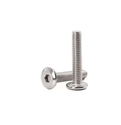 cSeao 20pcs 1/4"-20 x 3/4" Flat Head Allen Head Joint Conecting Bolts Socket Cap Screws for Furniture Table 304 Stainless Steel - size: 1/4"-20 x 3/4" 20pcs