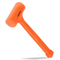 NEIKO 02847A 2 LB Dead Blow Hammer, Neon Orange | Unibody Molded | Checkered Grip | Spark and Rebound Resistant - size: 2 Pound, style: Dead Blow