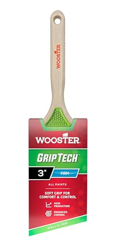 Wooster GripTech Angle Brush 3"