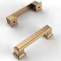 Amerdeco 10 Pack Champagne Bronze Cabinet Pulls 3 Inch(76mm) Hole Center Cabinet Hardware Kitchen Cabinet Handles for Bathroom Drawer Pulls Dresser Pulls ZH0001 | Cabient Hardware Kitchen Cabinet Handles for Bathroom Drawer Pulls Dresser Pulls ZH0001 - co