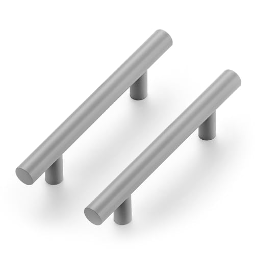 Ravinte Cabinet Handles,5" Length,3" Hole Center,Grey,30 Pack - color: Gray