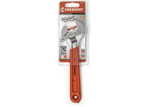 Crescent 8" Adjustable Cushion Grip Wrench | AC28CVS - size: 8 inch