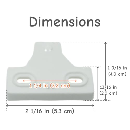 Cabinet Hinge Gasket, 10 PCS, Plastic Spacer Pad