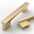 Asidrama 10 Pack 4 Inch(102mm) Champagne Bronze Cabinet Pulls Kitchen Cabinet Handles Champagne Cabinet Pulls Cabinet Hardware for Cupboard Drawer - color: Champagne Bronze, size: 4" Hole Center(102mm)