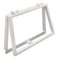 Prime-Line PL 14700 Wicket, 6-1/8 in. x 10-1/8 in., White Plastic - color: White