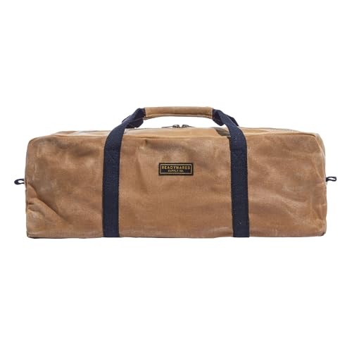 Readywares 20" Utility Bag | Waxed Canvas Large Heavy Duty Tool Bag - size: 20" Utility Bag