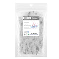 Kuject 200PCS Solder Seal Wire Connectors AWG 26-24, White Solder Seal Heat Shrink Butt Connectors Terminals Waterproof Wire Splice Connector for Marine Boat Wire Joint - size: AWG 26-24 White