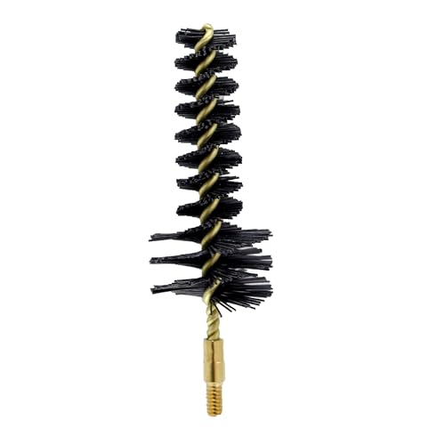 Pro-Shot Products Chamber Brushes: Bronze/Nylon/Stainless, Brass Core, Dual-Diameter & Standard Designs, Star/Locking Lug Recess Compatible, Solvent-Safe, Made in USA - size: .308 CAL (Nylon)