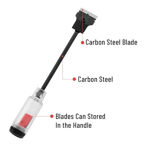 Bates- Long Reach Extension Scraper, 11-Inch Razor Scraper Tool