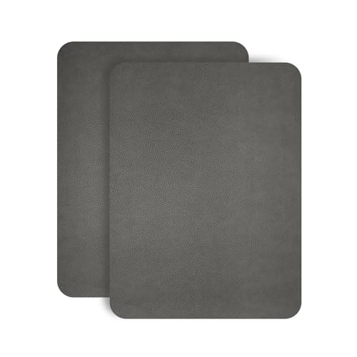 JDLUGH Sofa Leather Repair Patch Tape, 8.2x11 Inch, 2PCS, Grey3.0 - color: grey, size: 8.2x11 Inch