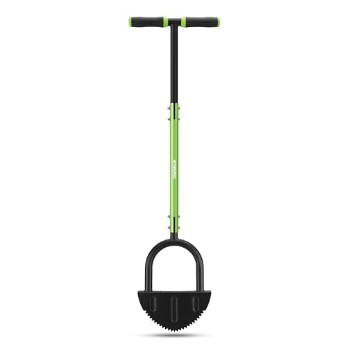 WORKPRO 40-Inch Edger Lawn Tool, Half Moon Saw Tooth Lawn Edger