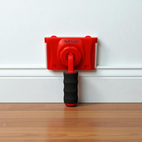 Paint Edger with 1 Pad (1 Tool with preloaded pad), 4.7 Inch Trim Paint Tool for Ceilings, Baseboards, Doors, Clean Lines, Handheld or Extension Pole Compatible RSL43