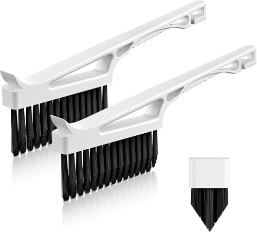 CLEANGOR Grout Cleaner Brush V Shape, Stiff Grout Cleaning Brushes for Tile