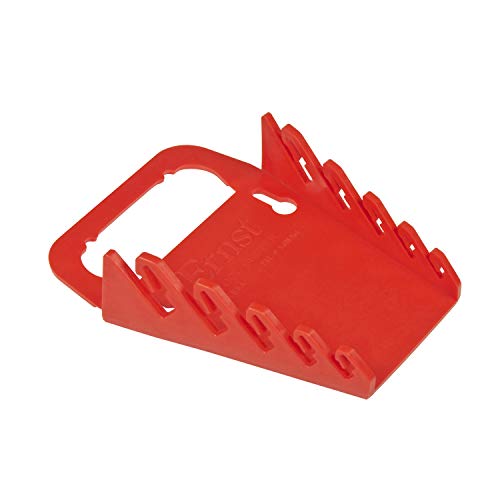 Ernst Manufacturing Gripper Wrench Organizer, 5 Tool, Red - color: Red, size: 5 Tool, style: Standard