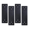 4pcs 3x10 Straight Steel Flat Mending Plate with HolesJoining Brackets, Connecting Brackets, I Strap. Metal Plate with Holes, Straight Flat Plate for Truss Framing.