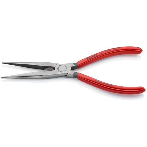 KNIPEX 26 11 200 Long Nose Pliers With Cutter 8-Inch