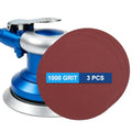 3 Pack 10 Inch PSA Sanding Discs 1000 Grit Aluminum Oxide Red - size: 1000 grit