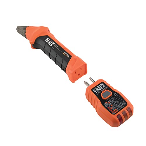 Klein Tools ET310KIT AC Circuit Breaker Finder Kit, Electric Tester, GFCI Tester, Leads, Adapters and Case - size: 3-Piece Kit