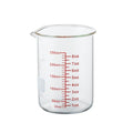 High Borosilicate Glass Measuring Cup-V-Shaped Spout,250ml(8OZ) Glass Measuring Beaker for Kitchen or Restaurant, Easy to Read - size: 250ml (8oz)