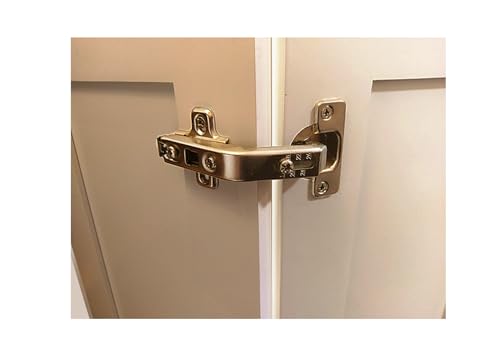 Lazy Susan Cabinet Hinges 2 Pack, 135° Corner Cabinet Door Hinges for Folding Doors, Stainless Steel Kitchen Cabinet Hardware (Non Soft Close) - size: 135 degrees