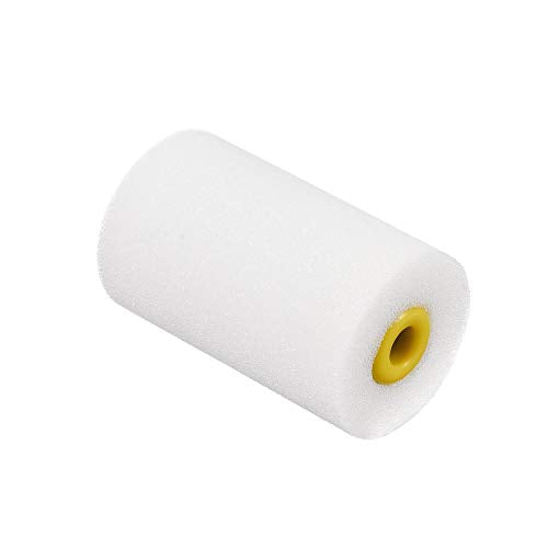 uxcell Paint Roller Cover 2 Inch Mini High-density Foam Brush for Household Wall Painting Treatment 6Pcs - size: 2 Inch