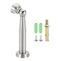 uxcell 6.5" Magnetic Door Stoppers, Wall Floor Mounted Magnetic Door Catch Holder, Stainless Steel Door Stops for Bedroom, Bathroom, Kitchen, Office, Silver - size: 6.5"